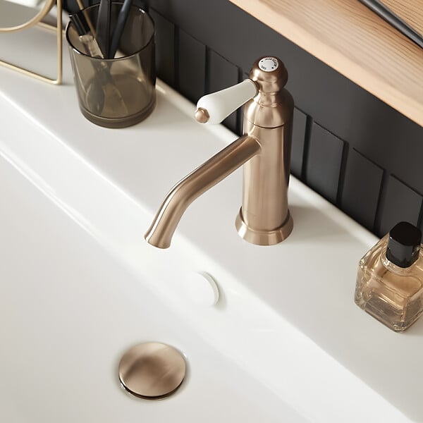 JACOB DELAFON - Bonde de vidage click Louise bronze - large