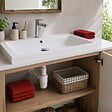 WIRQUIN - Bonde lavabo universelle vis centrale Quick clac Laiton/Chromé + Siphon lavabo D32 Neo - vignette