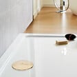 WIRQUIN - Bonde de douche extra-plate Slim+ dôme métal doré brossé - vignette