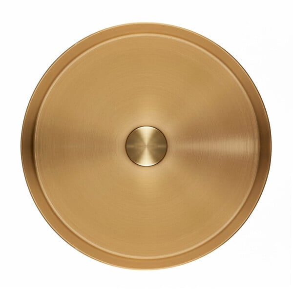 SWISS AQUA TECHNOLOGIES - Bonde clic-clac dorée 5/4" sans trop-plein SAT Aurum - large