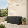 KETER - Keter Comfy coffre de jardin 270 L + éclairage extérieur LED inclus (255167-WO744) - vignette