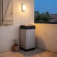 KETER - Keter Rocford poubelle extérieure 125 L + éclairage extérieur LED inclus (236996-WO744) - vignette