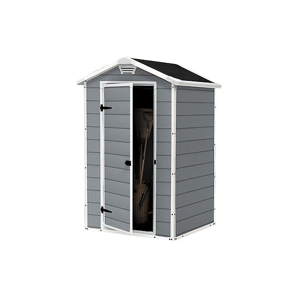 KETER - Keter Manor 4x3 abri de jardin + plafonnier LED inclus (230446-WO744) - large
