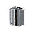 KETER - Keter Manor 4x3 abri de jardin + plafonnier LED inclus (230446-WO744) - vignette