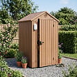 KETER - Keter Darwin 4x4 abri de jardin + éclairage extérieur LED inclus (259006-WO744) - vignette