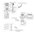 GROHE - Pack bâti-support autoportant Solido + Cuvette suspendue sans bride avec abattant Start Round + Plaque commande noir mat - vignette