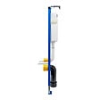 ROCA - Bâti-support WC suspendu, installation sur cloison légère, hauteur 112 cm, chasse 2/4-6 L + plaque chrome (ROG02-FR) - vignette