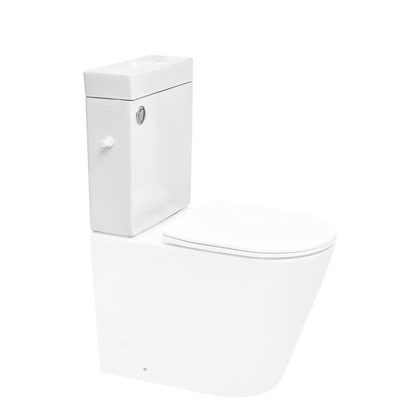 SWISS AQUA TECHNOLOGIES - Brevis réservoir de chasse d'eau en céramique avec lavabo intégré sur le dessus pour Combi WC SATBRE34, blanc (SATBRE34N) - large