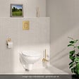 GROHE - Pack WC suspendu sans bride caréné + Abattant Bau Ceramic + Bâti-support hauteur réduite + Plaque commande Cool Sunrise - vignette