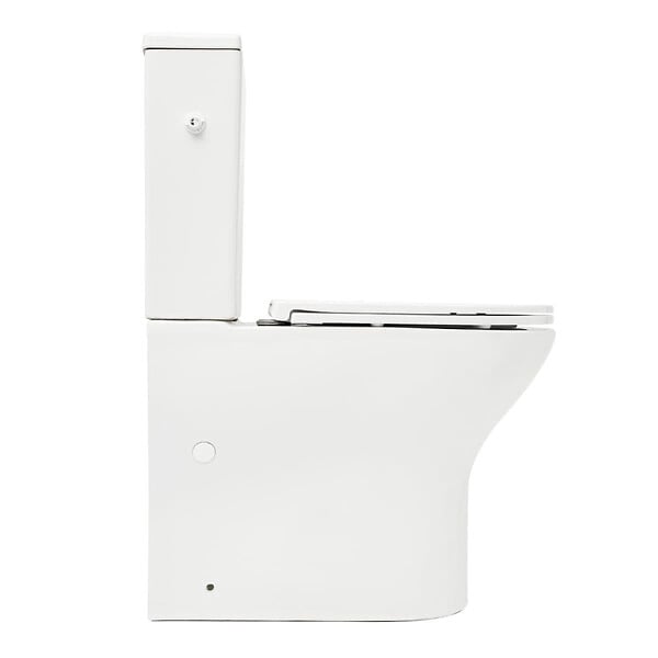 SWISS AQUA TECHNOLOGIES - Brevis réservoir de chasse d'eau en céramique pour Combi WC SATBRE033RREXVPP (cuvette non fournie), blanc (SATBRE033RREXVPC) - large