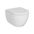 VITRA - Cuvette WC suspendu sans bride VitrA M60 Vortexflush blanc avec abattant frein de chute - vignette