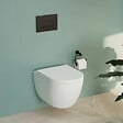 VITRA - Cuvette WC suspendu sans bride VitrA M60 Vortexflush blanc avec abattant frein de chute - vignette