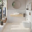 VITRA - Cuvette WC suspendu sans bride VitrA M60 Vortexflush blanc avec abattant frein de chute - vignette