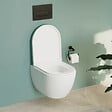 VITRA - Cuvette WC suspendu sans bride VitrA M60 Vortexflush blanc avec abattant frein de chute - vignette