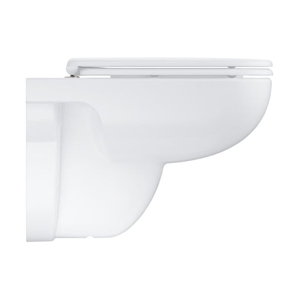 GROHE - Start Edge Ceramic ensemble WC suspendu sans bride avec abattant SoftClose, blanc brillant (39815000) - large