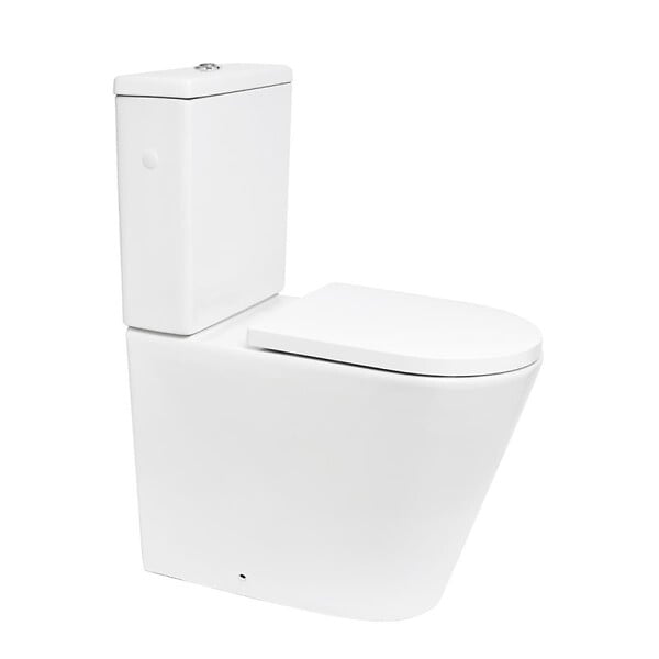 SWISS AQUA TECHNOLOGIES - Brevis réservoir de chasse d'eau en céramique, vendu sans cuvette, blanc (SATBRE32NG) - large
