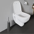 DURAVIT - Pack cuvette WC suspendu D-CODE + abattant frein de chute + bâti-support + plaque noire - vignette