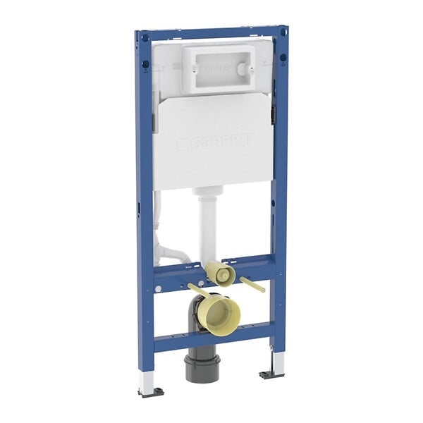 GEBERIT - DUOFIXBasic pour toilettes suspendues, avec réservoir Delta, pour boutons de commande Delta (111.153.00.3) - large