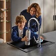 ROCA - Robinet cuisine bec standard Aquafy chromé avec cartouche filtre à eau - vignette