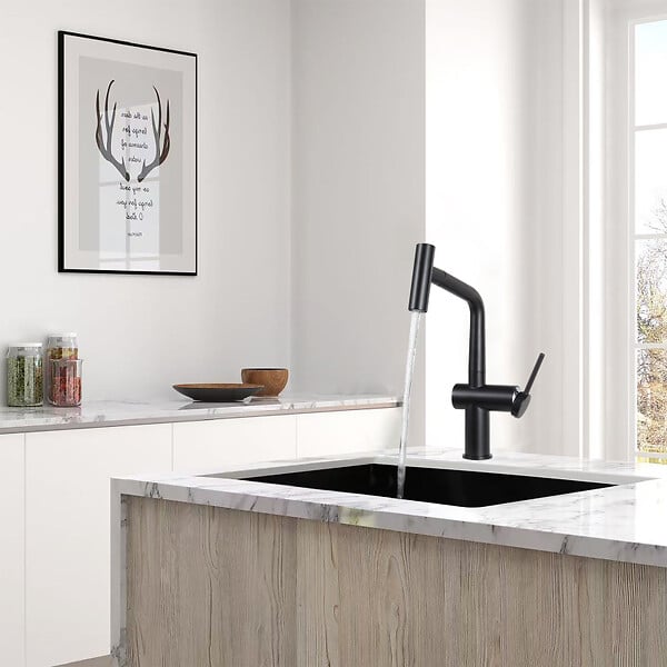 GROHE - Grohe K400 Evier en quartz composite avec égouttoir réversible 780x500 mm + Ceramia Timeless mitigeur (G31639TML1BM-SET) - large
