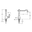 JACOB DELAFON - Robinet cuisine Louise bronze - vignette