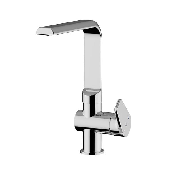 ROCA - Anara mitigeur d'évier à levier, hauteur 30,5 cm, chrome (A5A841BC0K) - large