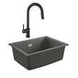 GROHE - Grohe K700U evier composite + Ceramia Timeless mitigeur (G31655TML2BM-SET) - vignette