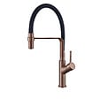 OLFA - Robinet de cuisine avec douchette Ortence bronze cuivre - vignette