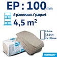 KNAUF - Panneau isolant Thermasoft - R=2,6 - 6 panneaux - H.125xL.60xEp.10cm - vignette