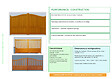 GD MENUISERIES - Portail En Bois Ajouree L3,50m x H1,10/1,30 - vignette