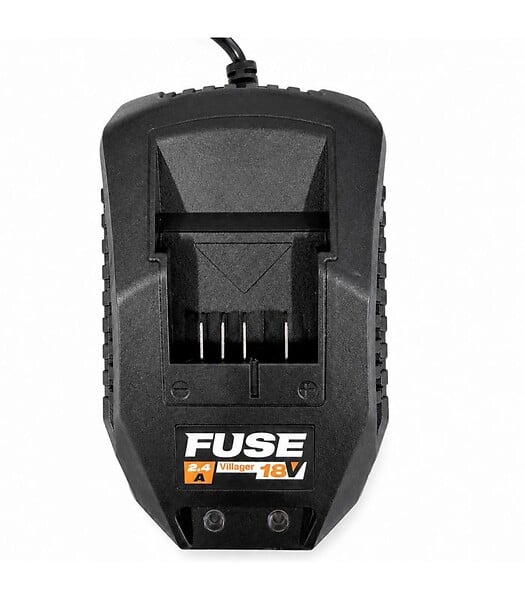 VILLAGER - Chargeur rapide batterie 2,4 Ah 70 watts outils électrique 18v Villager Fuse - large