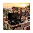 INTEC - Réchaud à gaz portable 2 feux 3200W Brûleurs Inox - Plaque de cuisson gaz Butane ou Propane Design Noir INTEC - vignette