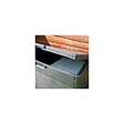 PROGARDEN - Coffre de rangement extérieur 170L - Coffre de Jardin Anthracite dimensions 78L x 55l x 52H cm - Résine - Poignées de transport - vignette