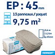 KNAUF - Isolant ThermaSoft Coton recyclé - 13 panneaux - H.125xL.60xEp.4,5cm - vignette