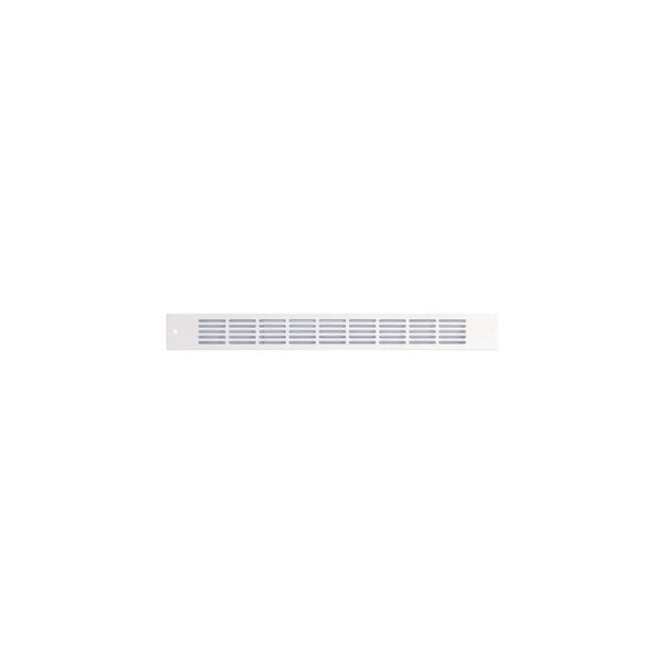RENSON - GRILLE PLATE APP H 30 488 1 275 MM BLC - large