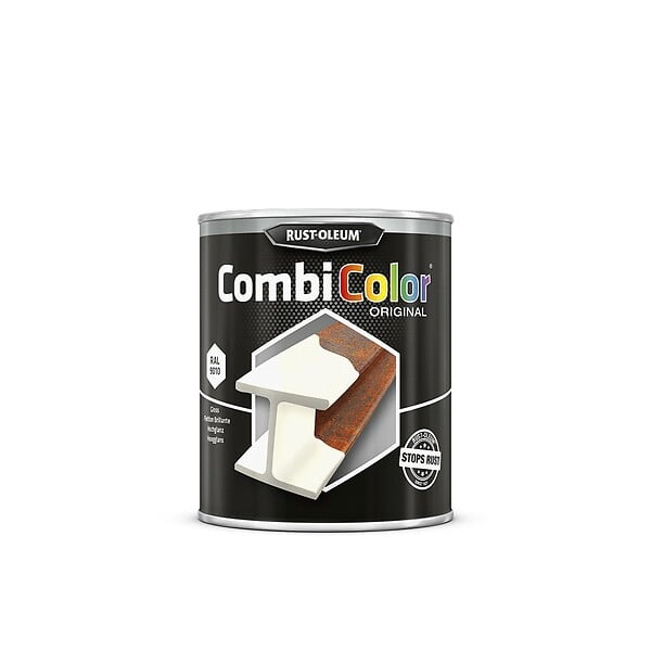 RUST-OLEUM - Primaire et finition antirouille CombiColor Original blanc pur RAL 9010 pot 750ml - RUST-OLEUM - 7392.0.75 - large