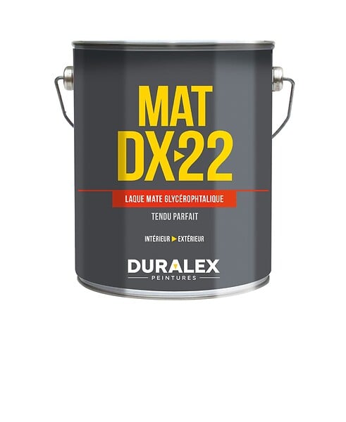 DURALEX - Laque mate glycérophtalique DX 22 blanc 3L - DURALEX - 105100204 - large