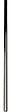 VACHETTE - Tringle haut et bas pour espagnolette 2500mm recoupable - VACHETTE â€“ 16868 - vignette