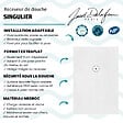 JACOB DELAFON - Receveur de douche 140 x 90 Singulier neoroc rectangle blanc - vignette