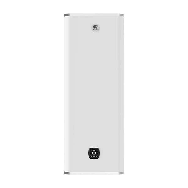 THERMOR - Chauffe-eau électrique Malicio 3 connecté Thermor - 2250W - Plat Multiposition - 80L - 3 personnes - Blanc - large