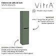 VITRA - Colonne VitrA Sento Round 2 portes version droite Vert mat - vignette