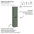 VITRA - Colonne VitrA Sento Round 2 portes version gauche Vert mat - vignette