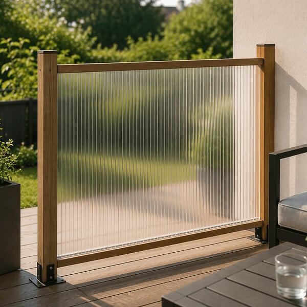 MCCOVER - Lot 14 plaques polycarbonate 10 mm - 3000 x 980 mm alvéolaire translucide Translucide, l.98 cm, L.300 cm - large