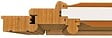 GD MENUISERIES - Elargisseur Bois Exotique 50x46x2400Mm Dormant Tradition (Par 2) - vignette