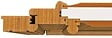 GD MENUISERIES - Elargisseur Chene 50x46x2400Mm Dormant Tradition (Lot De 2) - vignette