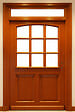 GD MENUISERIES - Imposte Vitrée Bois Exo 20 x 80 cm Dormant Tradition - vignette