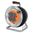 ZENITECH - Enrouleur de chantier IP44 4 prises 16A 3G2,5mm² 25m - orange - Zenitech - vignette