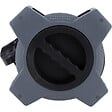 ZENITECH - Enrouleur domestique 5m 4 prises 2P+T - gris et noir - Zenitech - vignette