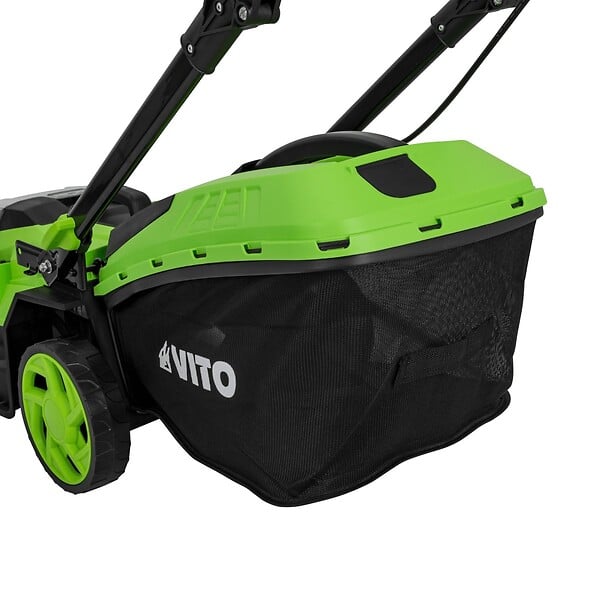 VITO - Tondeuse à gazon 40V -2 Batteries lithium 4.0Ah Chargeur Double Moteur Brushless 600m2 VITO - large