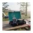 INTEC - Réchaud à gaz 2 feux 3200W Brûleurs et Grille en fonte amovibles lavables + Tuyau gaz + Détendeur 37mbar Propane GOLD II INTEC - vignette